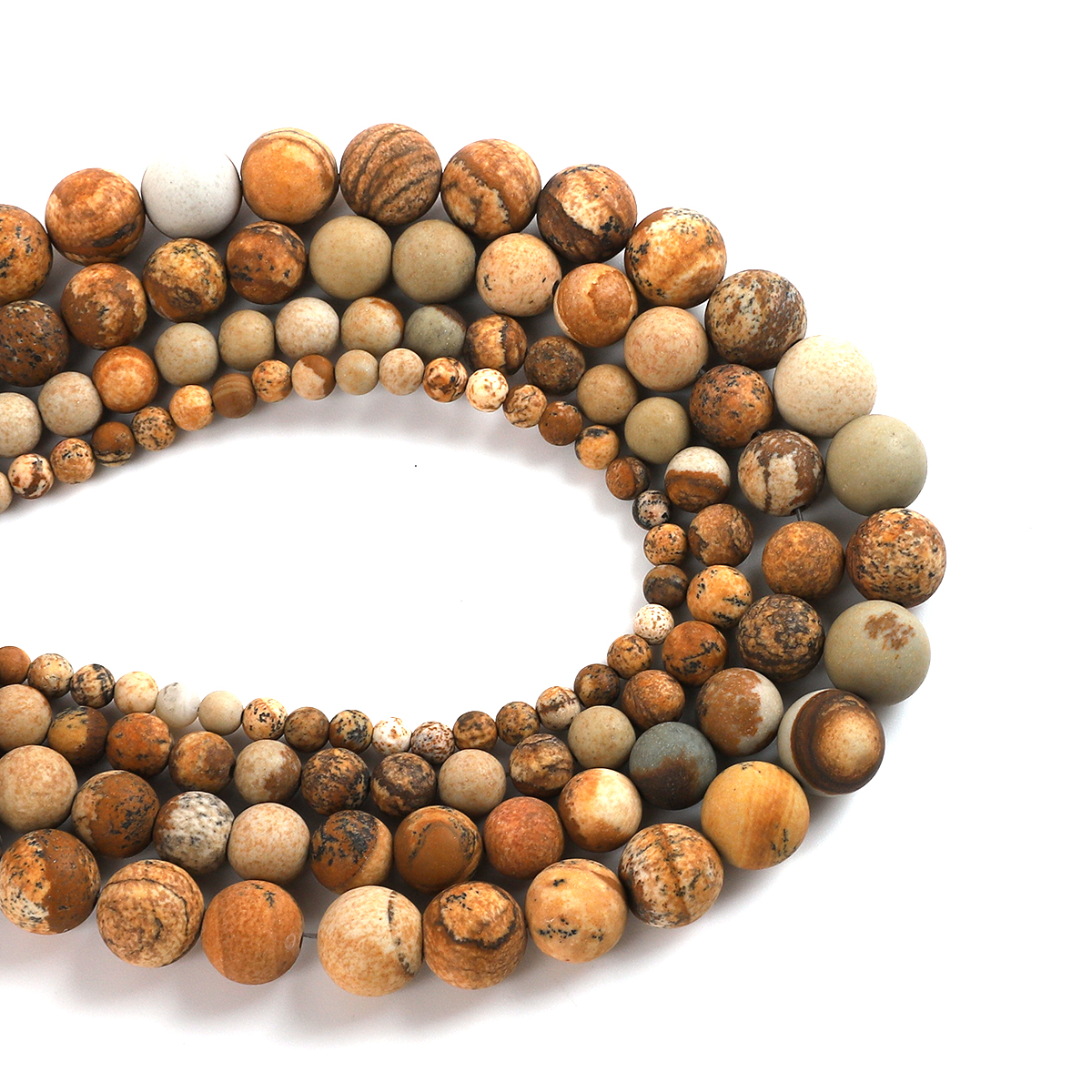 New Natural Stone Picture Jasp - Jewelry Making With Stones のレビューと価格