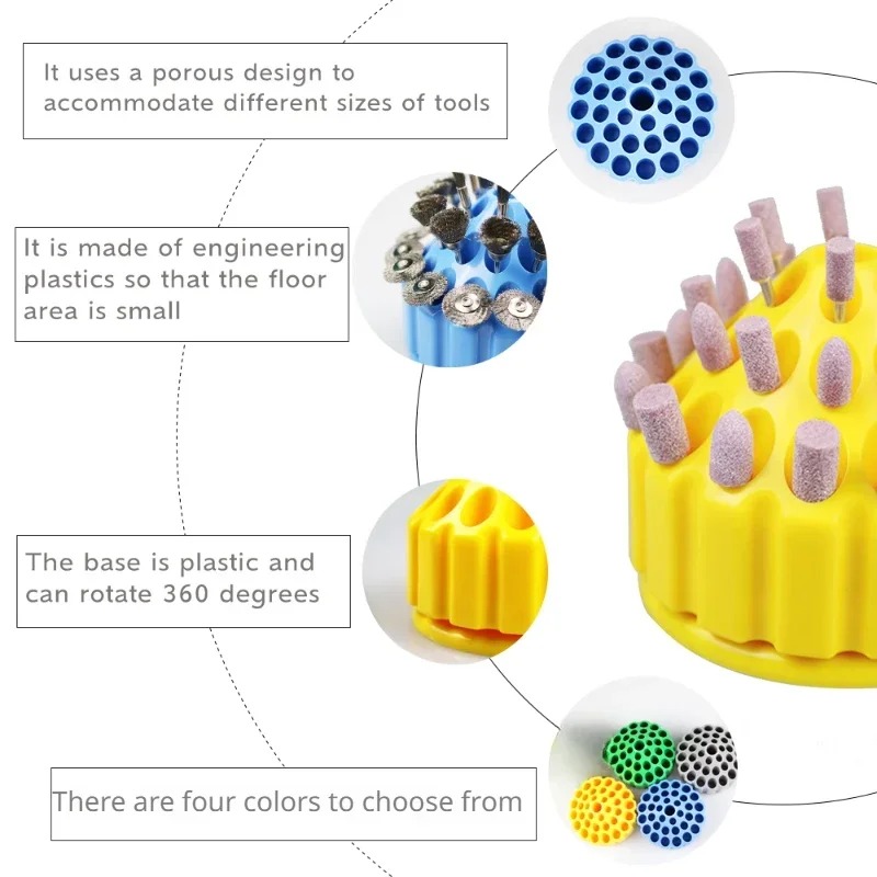 360 Rotating Drill Bit Storage - Jewelry Making Anvil のレビューと価格