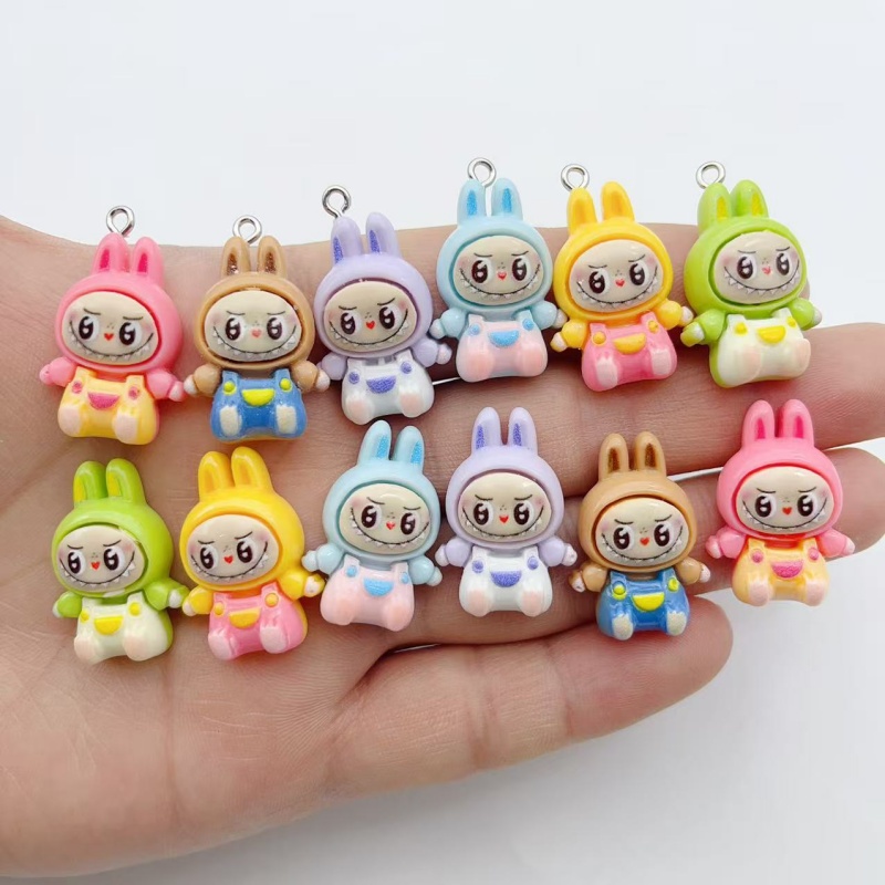 10Pcs Kawaii Rabbit Strawberry - Jewelry Making Factory のレビューと価格