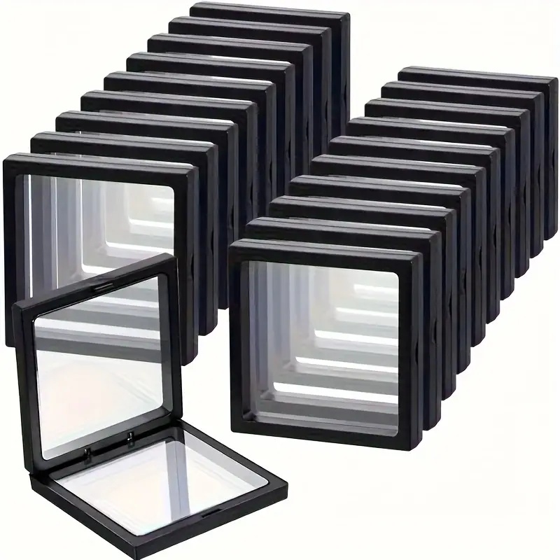 20Pcs Clearview 3D Floating Di - Jewelry Making Box のレビューと価格