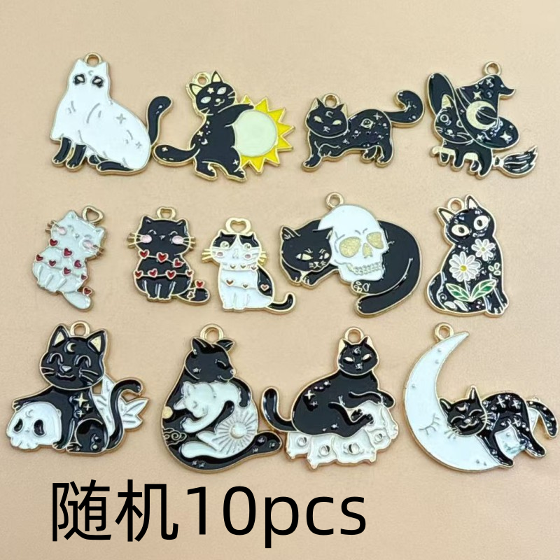 10pcs Original Alloy Enamel Bl - Jewelry Making Factory のレビューと価格