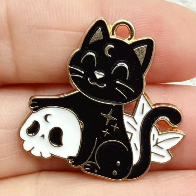 10pcs Original Alloy Enamel Bl - Jewelry Making Factory のレビューと価格