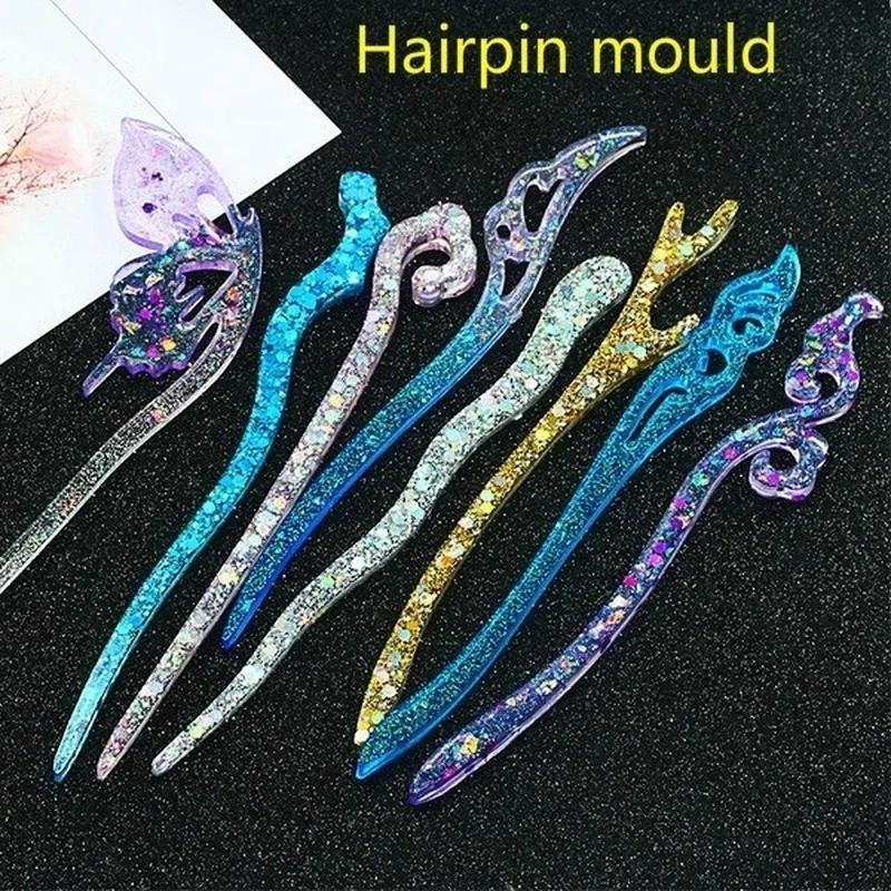 New Transparent Hairpin Silico - Jewelry Making Factory のレビューと価格