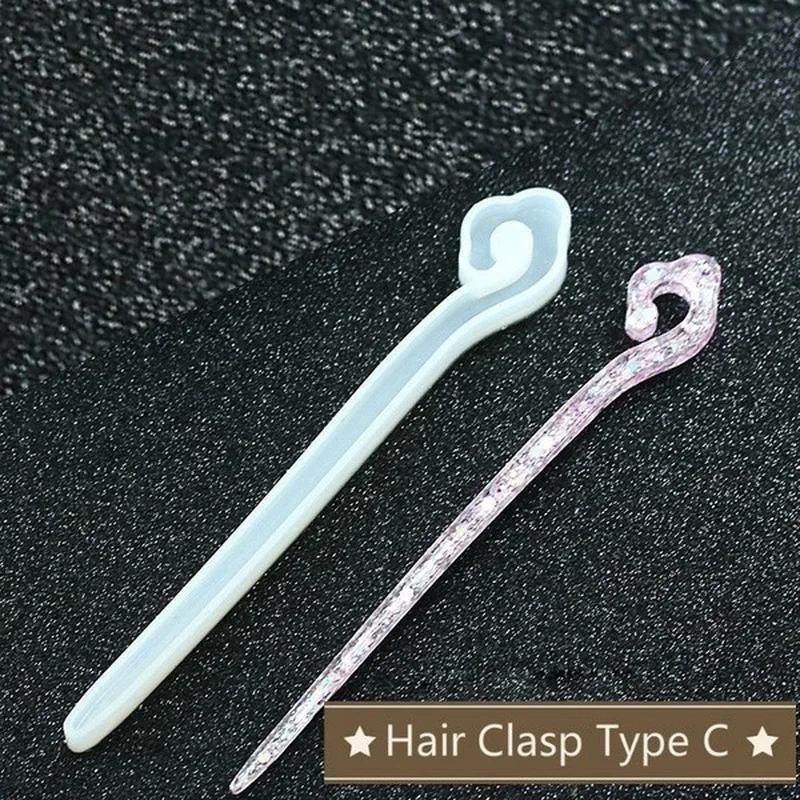 New Transparent Hairpin Silico - Jewelry Making Factory のレビューと価格