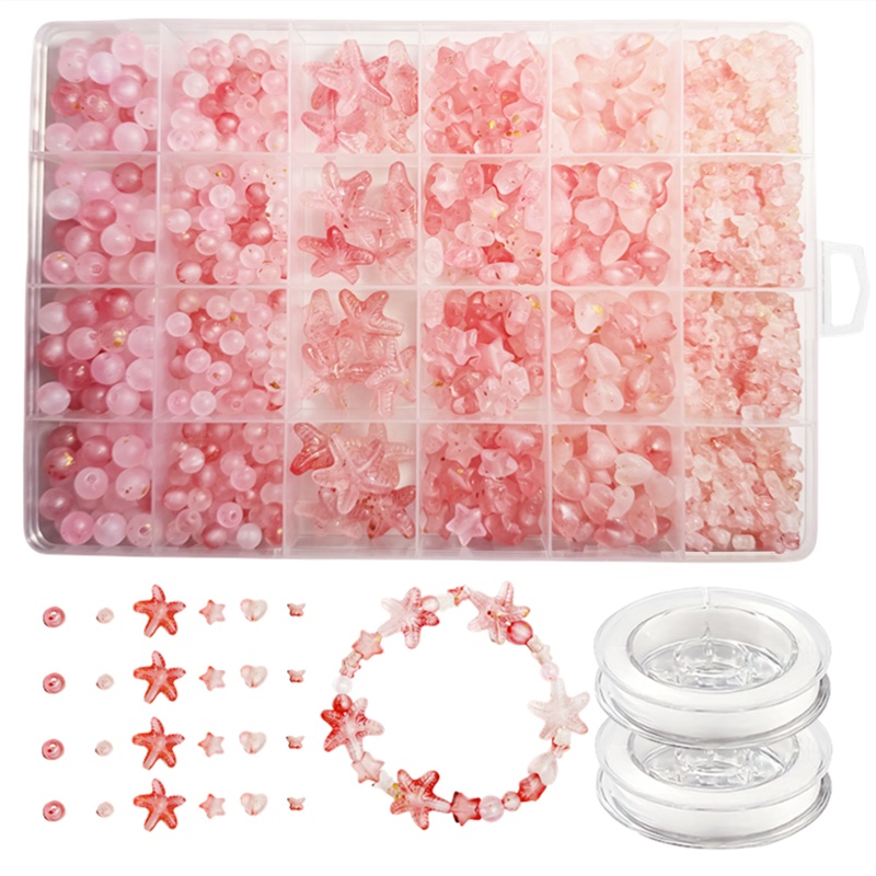 7-19mm825pcs Matte gradient lo - Jewelry Making Box のレビューと価格