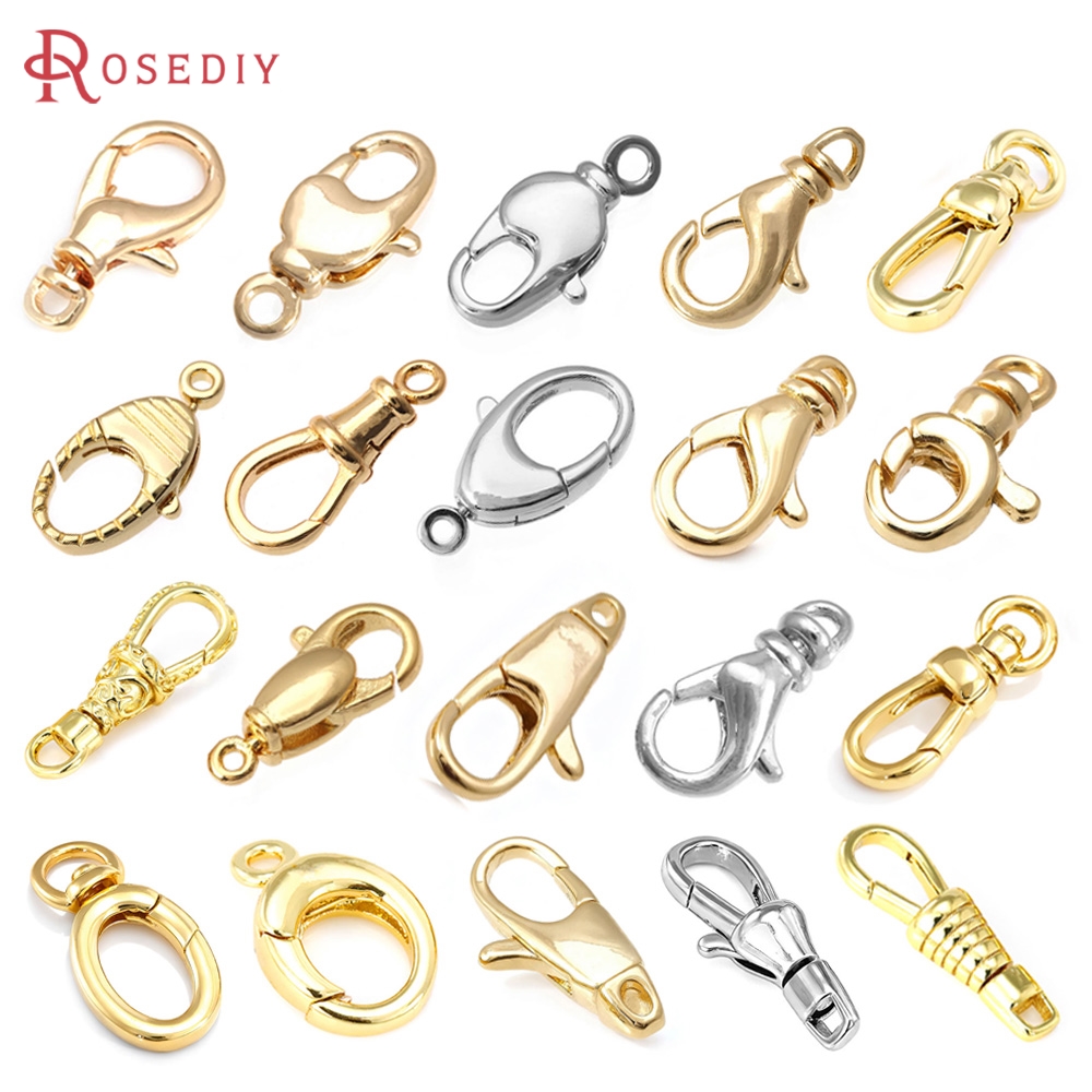 18K Gold Color Brass Rotatable - Jewelry Making Metal Supplies のレビューと価格