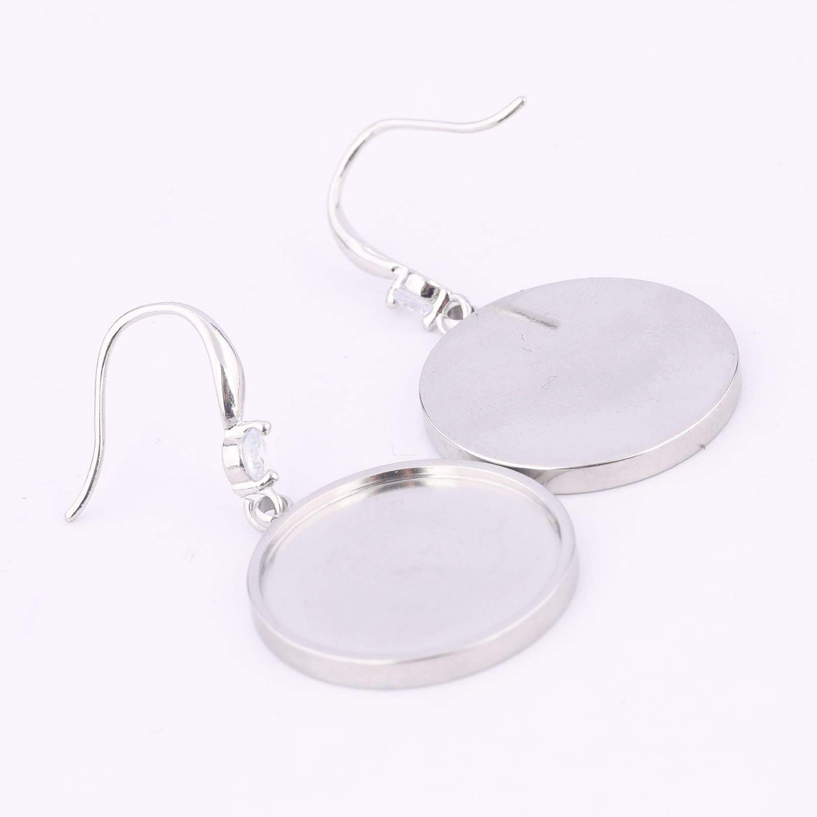 6pcs Stainless Steel Fit 20mm  - Jewelry Making With Stones のレビューと価格