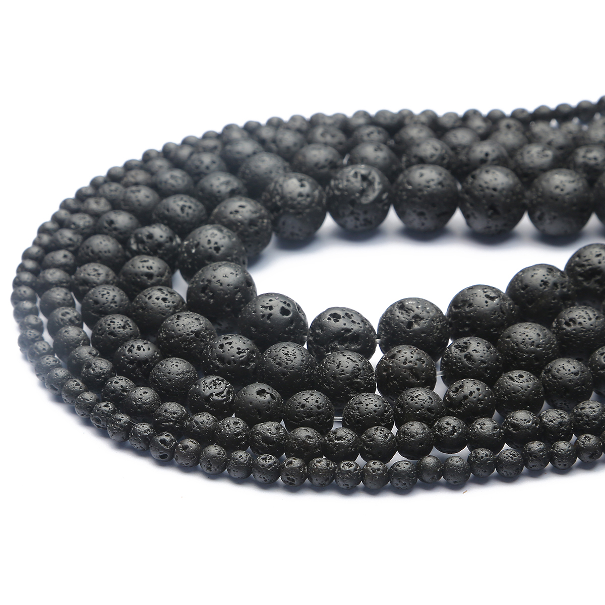 4/6/8/10/12mm Natural Stone Be - Jewelry Making With Stones のレビューと価格