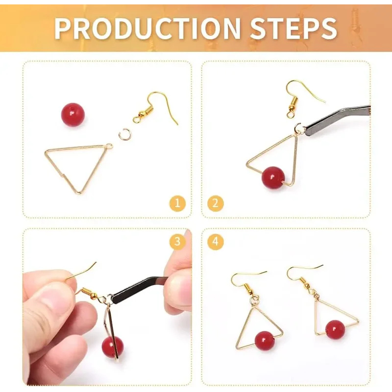 100/500pcs DIY Earring Finding - Jewelry Making Factory のレビューと価格