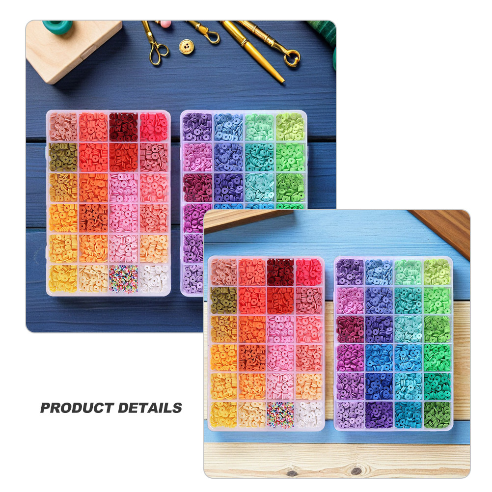 1Set Polymer Clay Beads Jewelr - Jewelry Making Box のレビューと価格