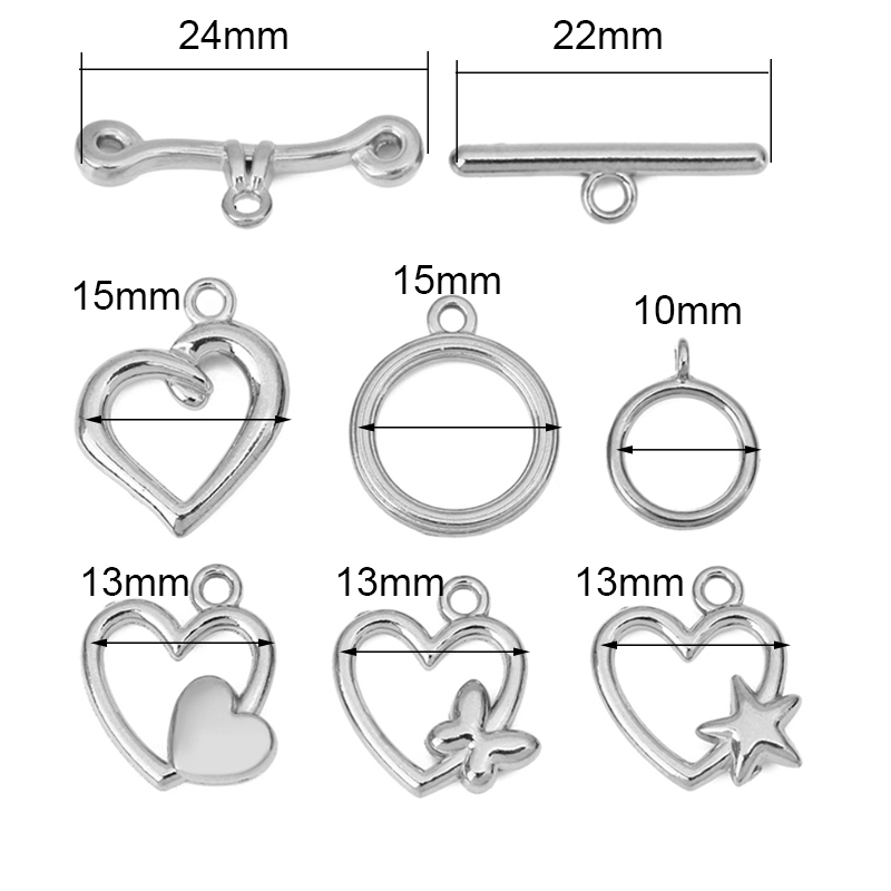 5sets PVD Never Fade Stainless - Jewelry Making Metal Supplies のレビューと価格