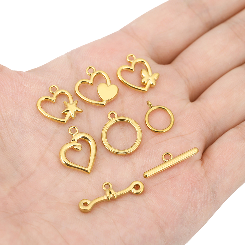 5sets PVD Never Fade Stainless - Jewelry Making Metal Supplies のレビューと価格