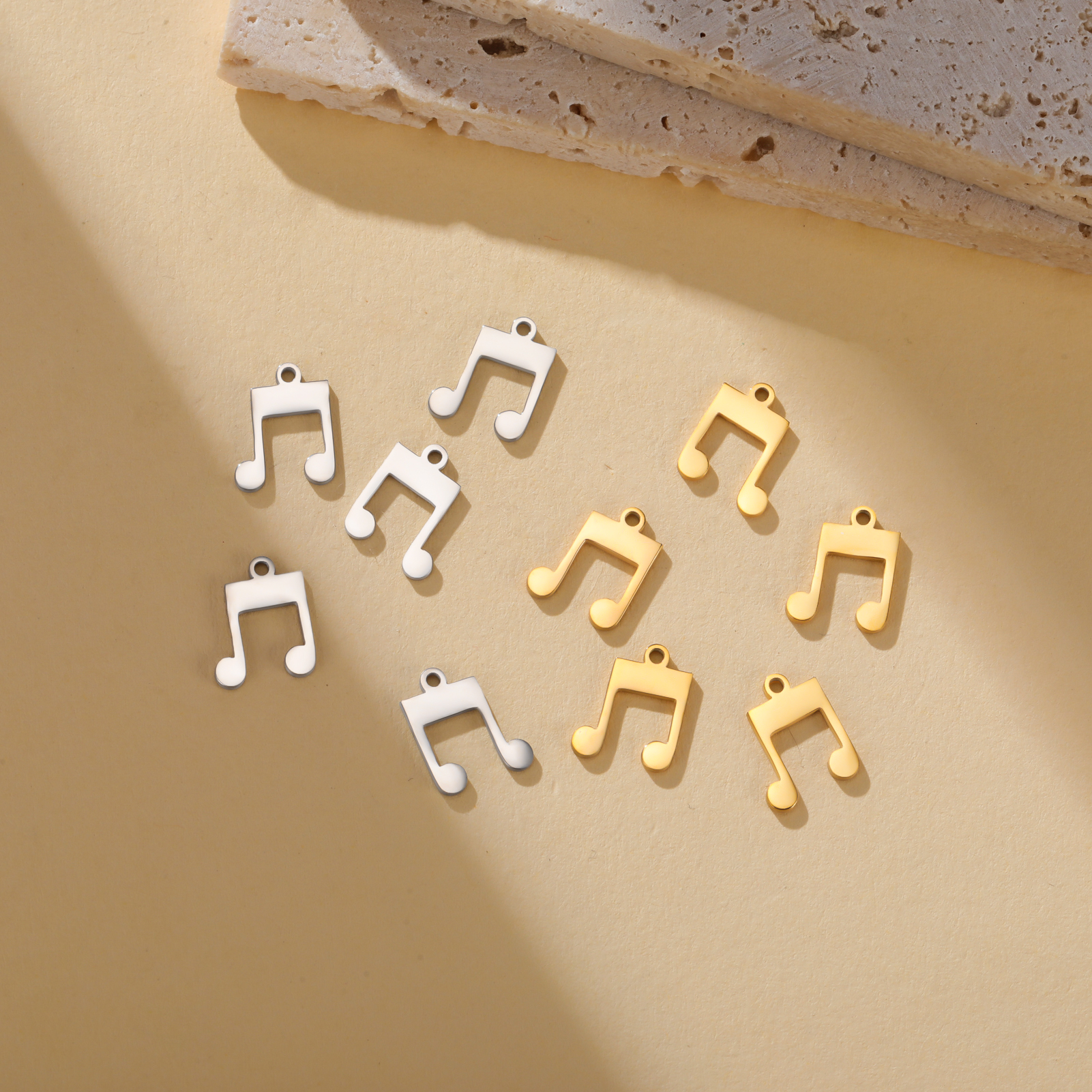 EUEAVAN 5pcs Music Note Stainl - Jewelry Making Notes のレビューと価格