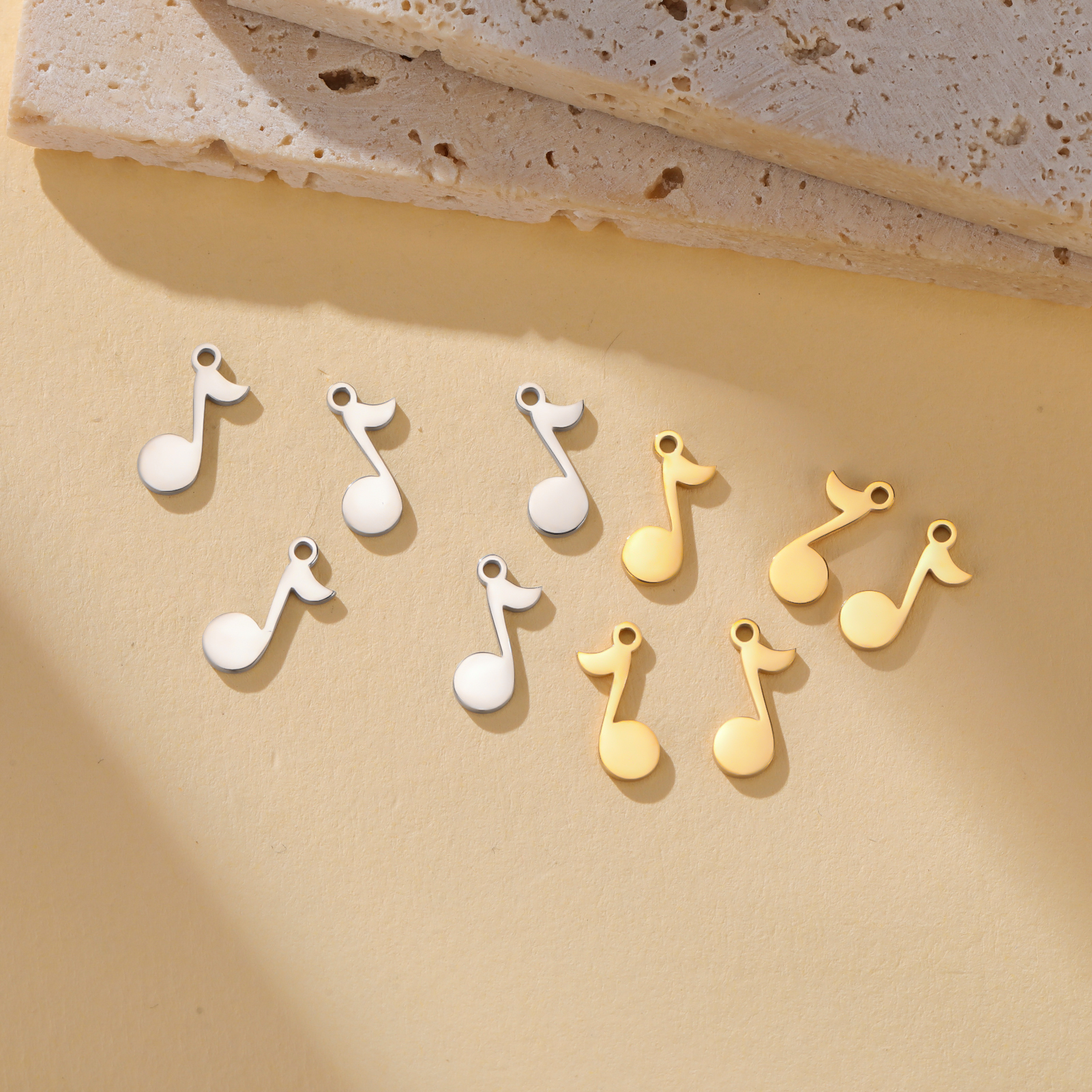 EUEAVAN 5pcs Music Note Stainl - Jewelry Making Notes のレビューと価格