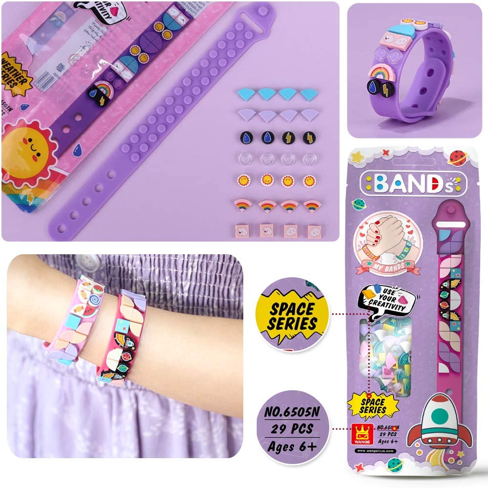 6Pcs/set Kids Building Blocks  - Jewelry Making Kits For Kids のレビューと価格