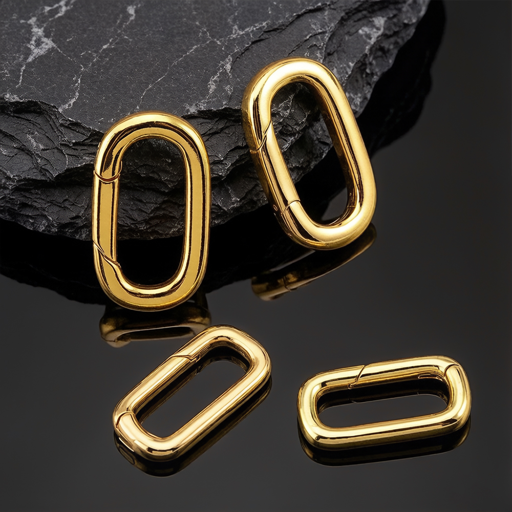 2pcs 18K Gold Plated Filled Ov - Jewelry Making Factory のレビューと価格