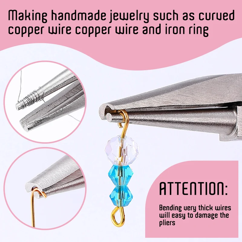 1Pcs Pink Wire Bending Tools R - Jewelry Making Pliers のレビューと価格