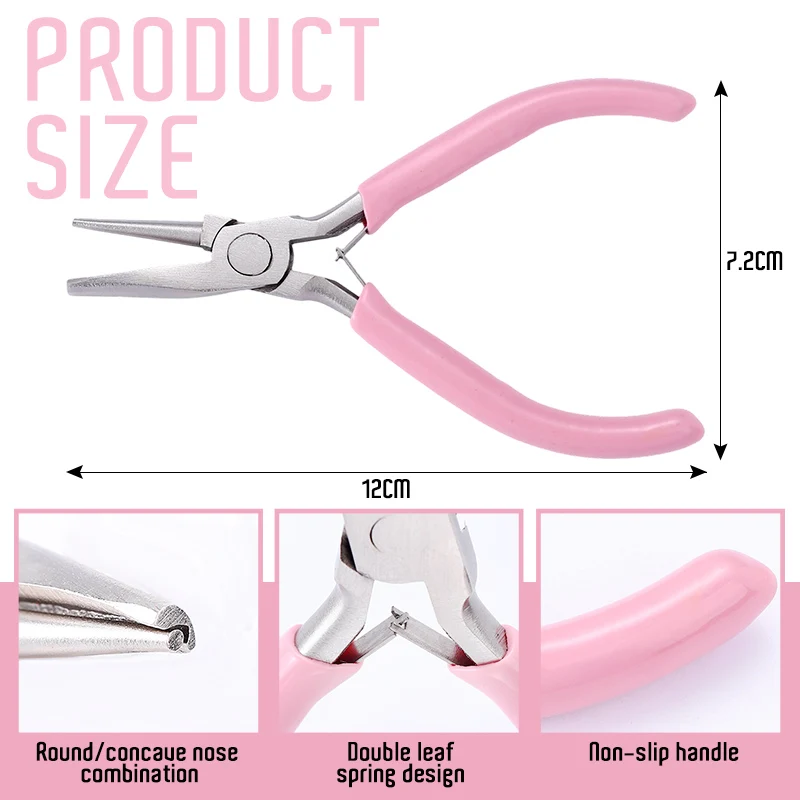 1Pcs Pink Wire Bending Tools R - Jewelry Making Pliers のレビューと価格
