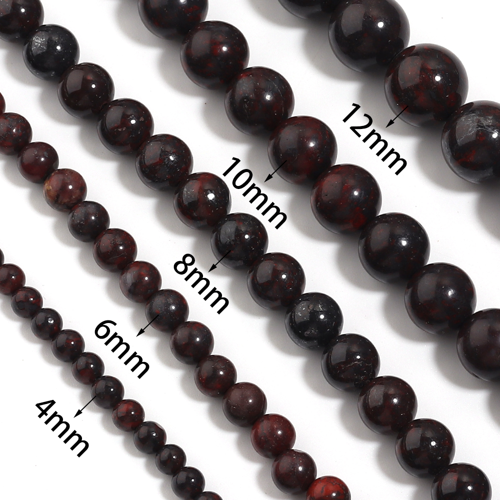 4/6/8/10/12mm Natural Stone Ma - Jewelry Making With Stones のレビューと価格