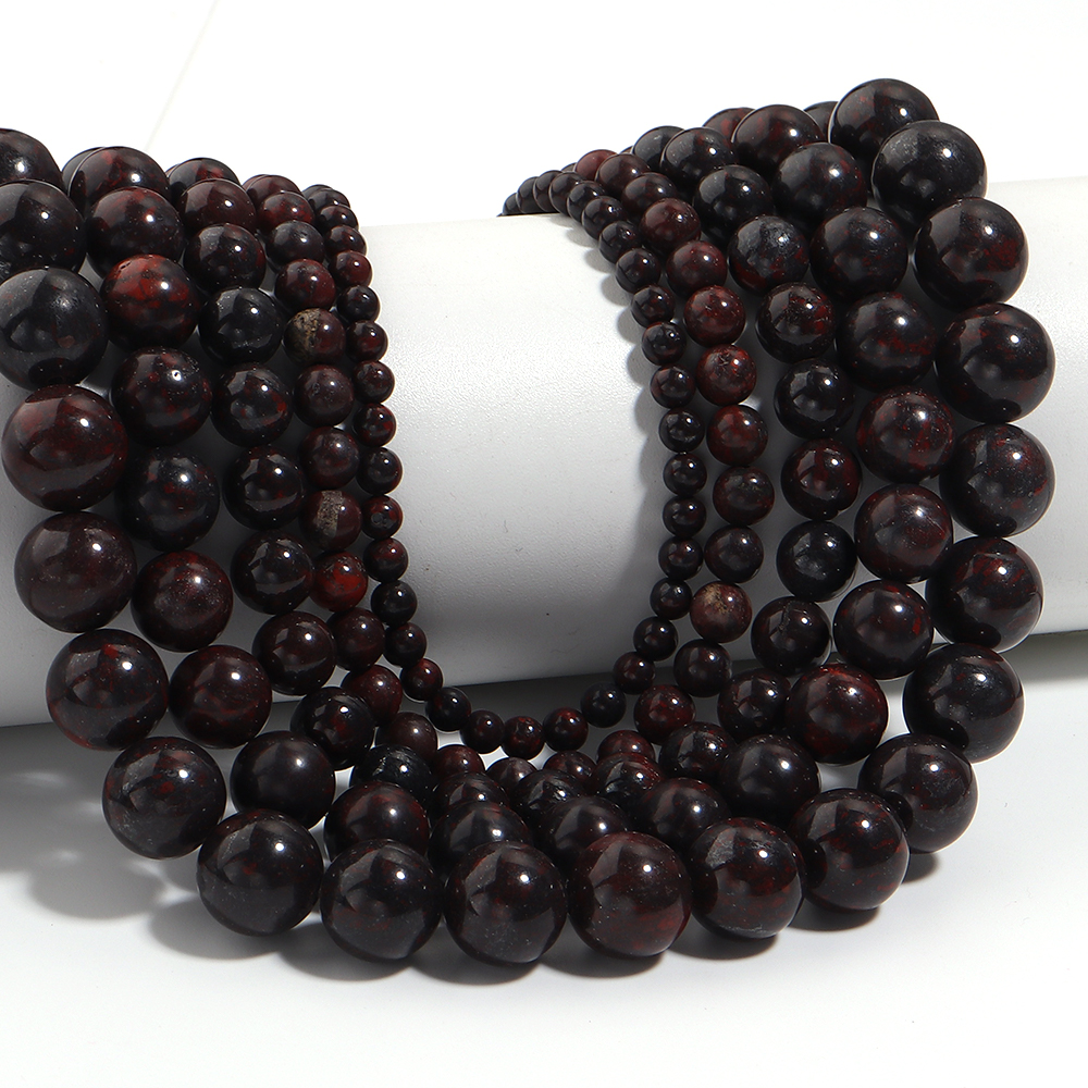 4/6/8/10/12mm Natural Stone Ma - Jewelry Making With Stones のレビューと価格