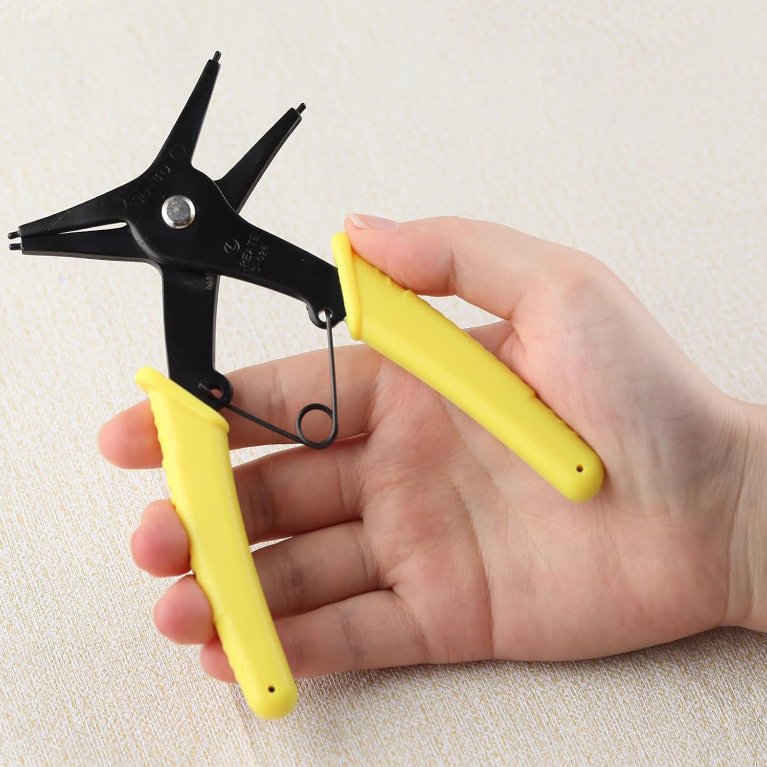 2 In 1 Snap Ring Pliers Mini C - Jewelry Making Pliers のレビューと価格