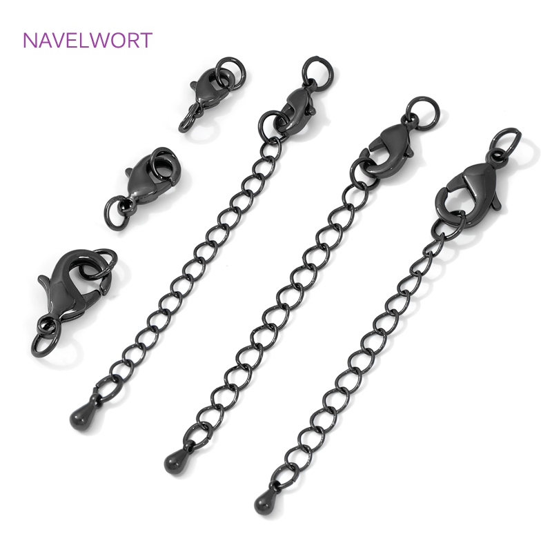 Black Color Brass Lobster Clas - Jewelry Making Metal Supplies のレビューと価格