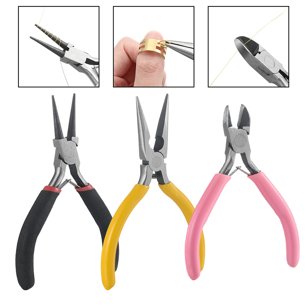 3pcs/Set 3 Styles Jewelry Plie - Jewelry Making Pliers のレビューと価格