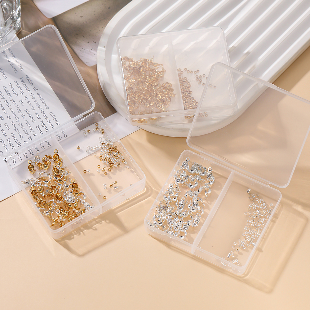 150pcs/Box 18K Gold Color Plat - Jewelry Making Box のレビューと価格