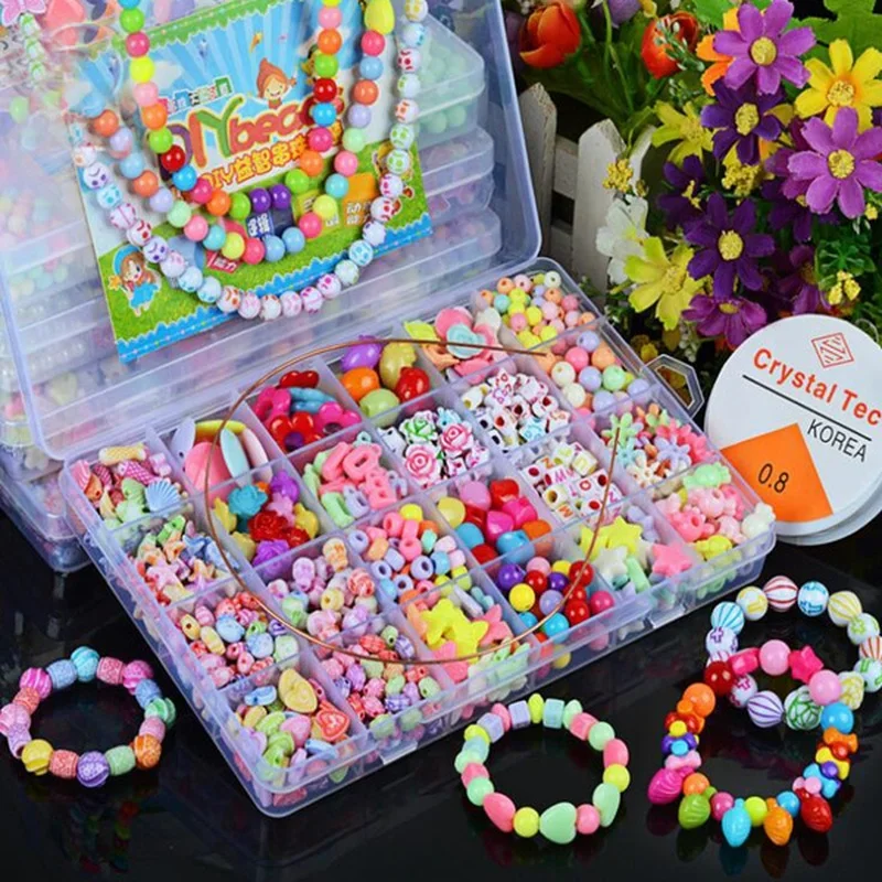 Girls DIY Bead Set Jewelry Mak - Jewelry Making Kits For Kids のレビューと価格